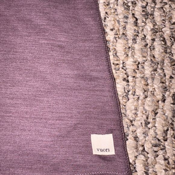 Vuori Purple Racerback Tank Top - Picture 3 of 4